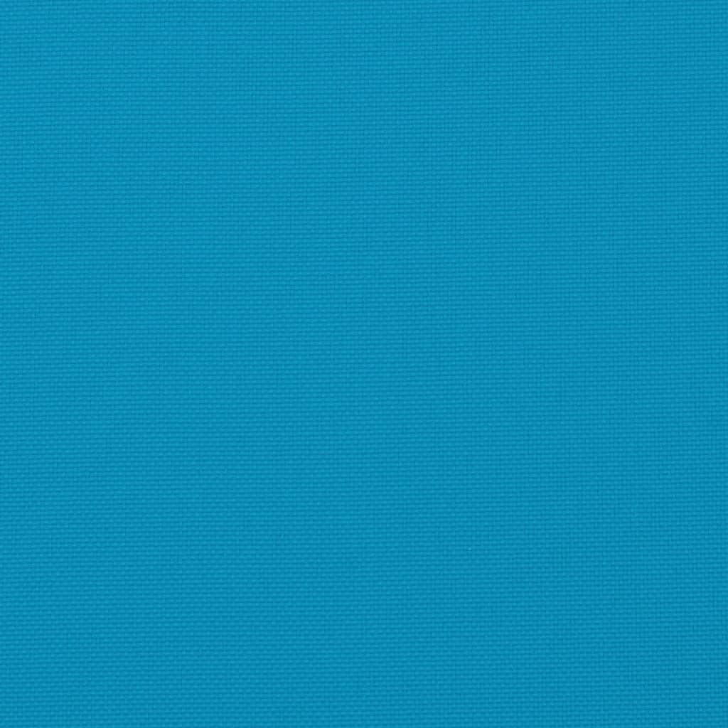 Bänkdyna för trädgården blå 150x50x3 cm oxfordtyg