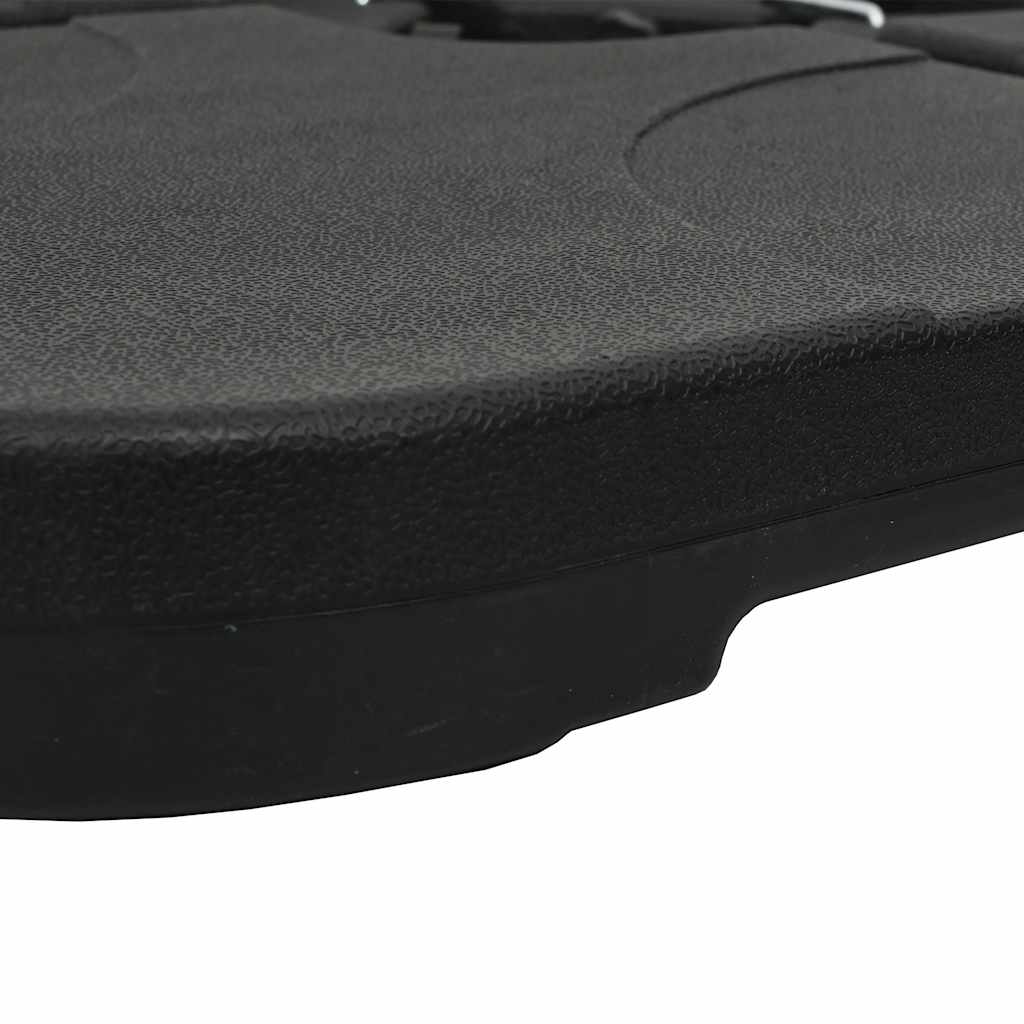 Bärbar parasollfot sand/vattenfylld 60 L