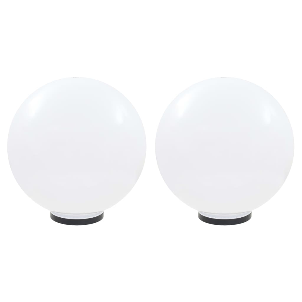Globlampor 2 st LED sfäriska 50 cm PMMA