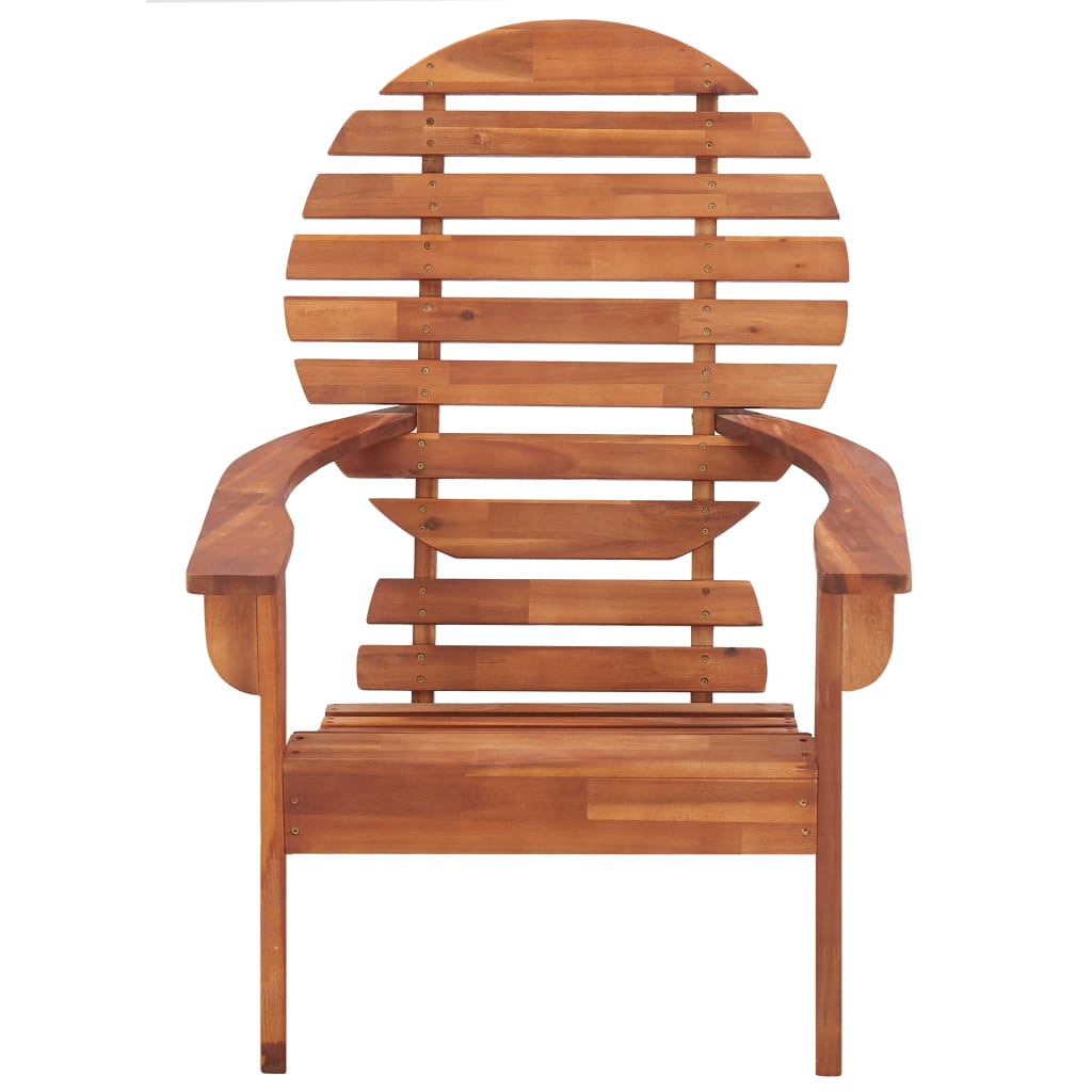 Adirondackstol massivt akaciaträ