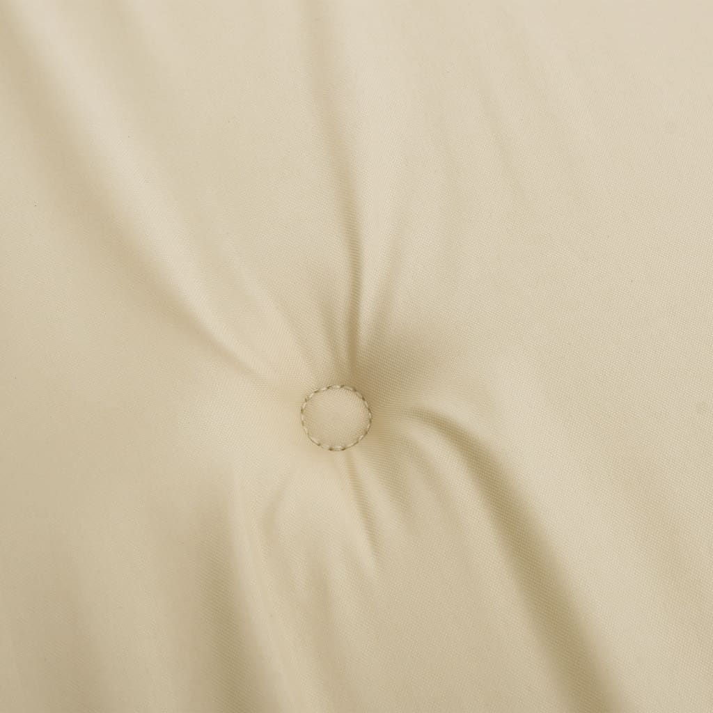 Stolsdynor 4 st beige 100x50x3 cm oxfordtyg