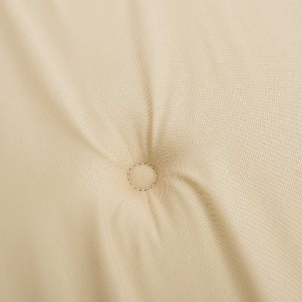 Stolsdynor 4 st beige 40x40x3 cm oxfordtyg