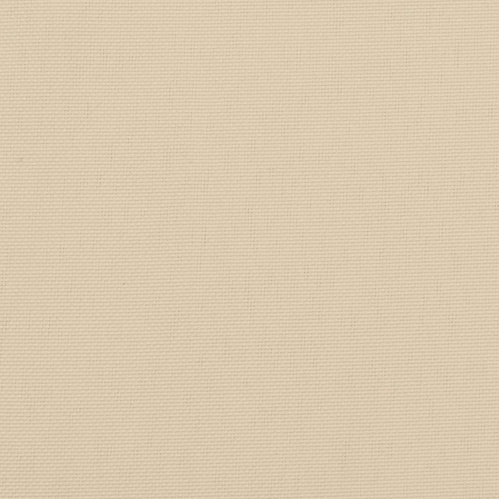 Stolsdynor 4 st beige 40x40x3 cm oxfordtyg