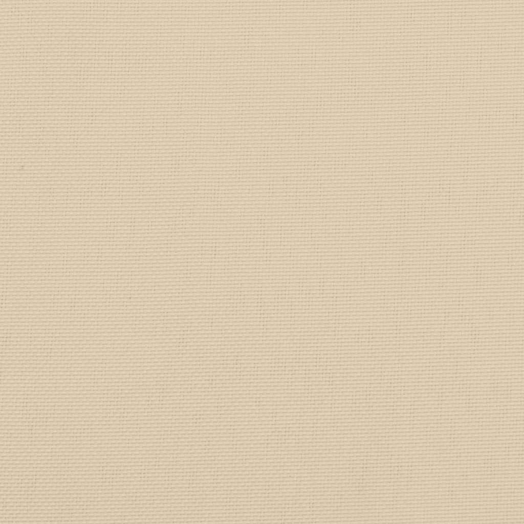 Bänkdyna för trädgården taupe 150x50x4 cm oxfordtyg
