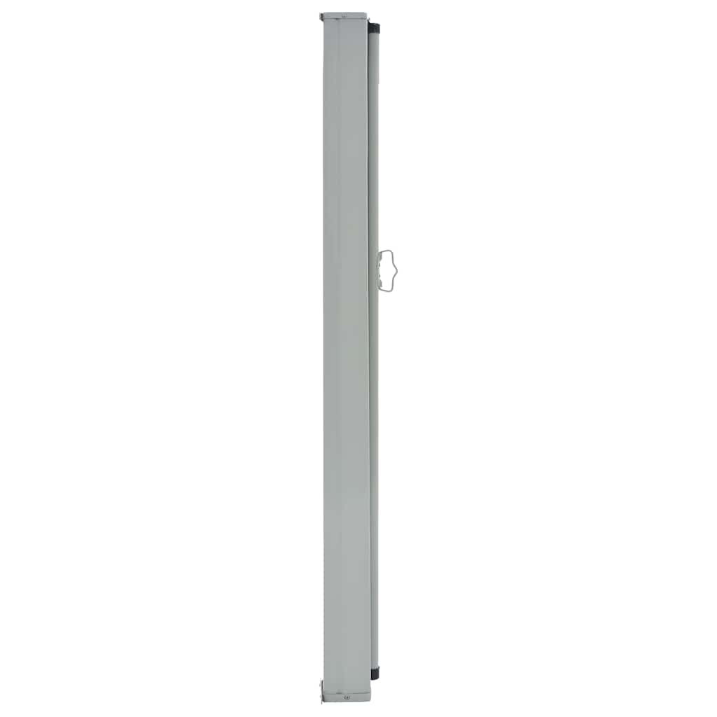Infällbar sidomarkis 80x300 cm röd