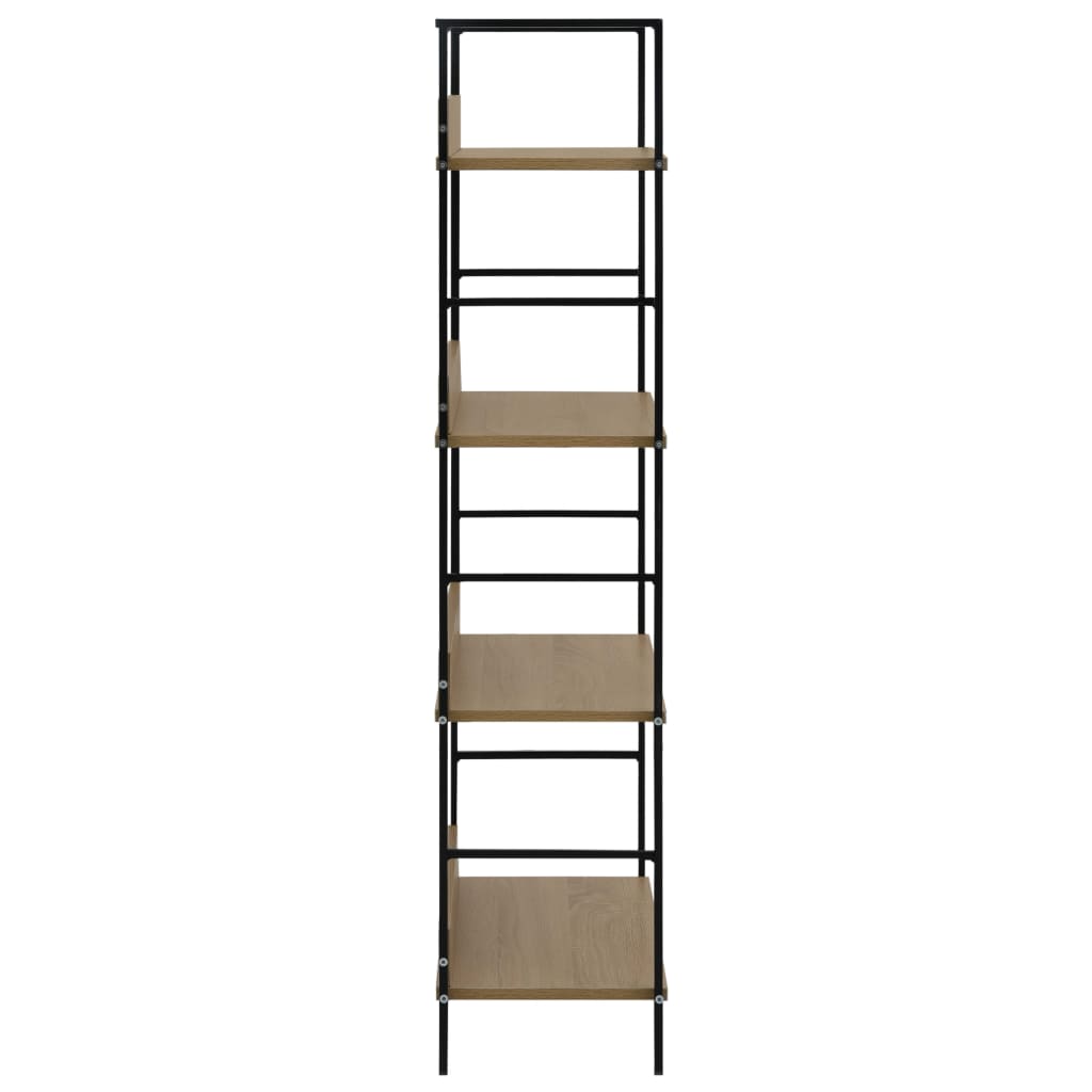 Bokhylla 3 hyllplan ek 60x27,6x124,5 cm konstruerat trä