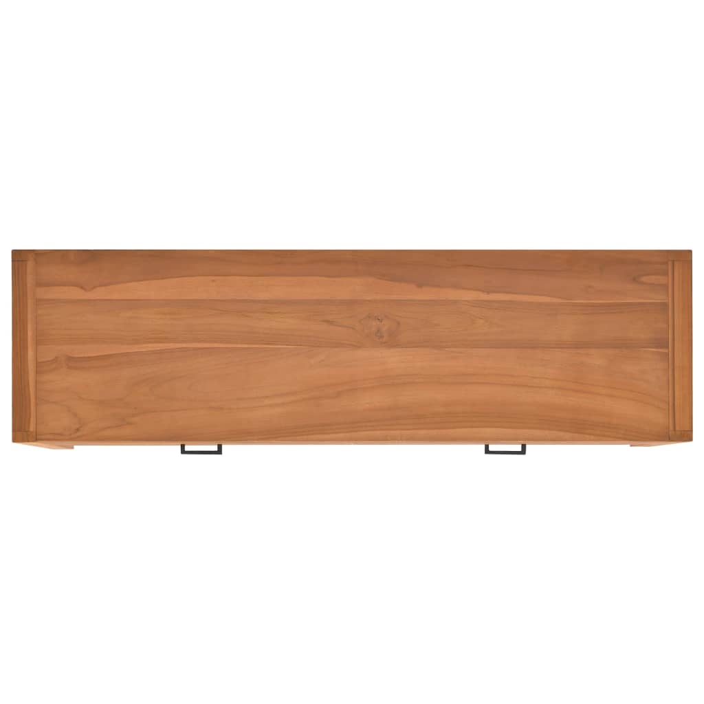Tv-bänk 140x40x45 cm teak