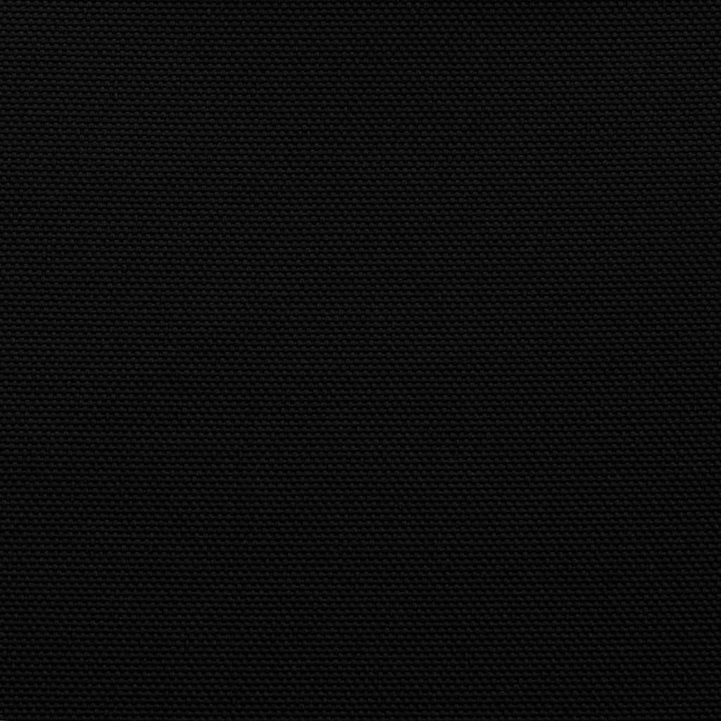 Solsegel oxfordtyg rektangulärt 3x4 m svart