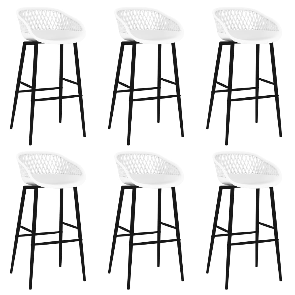 Bargrupp 7 delar svart och vit
