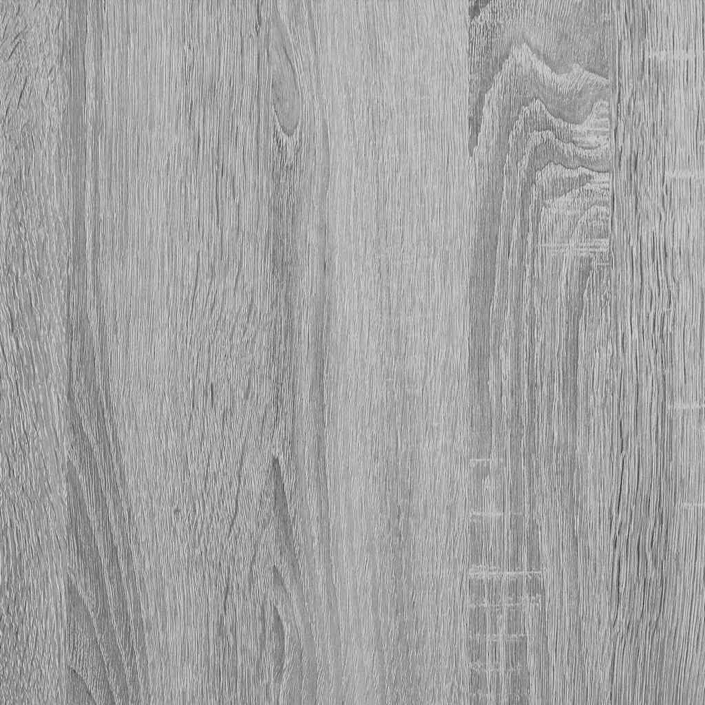Matbord grå sonoma 140x74,5x76 cm konstruerat trä