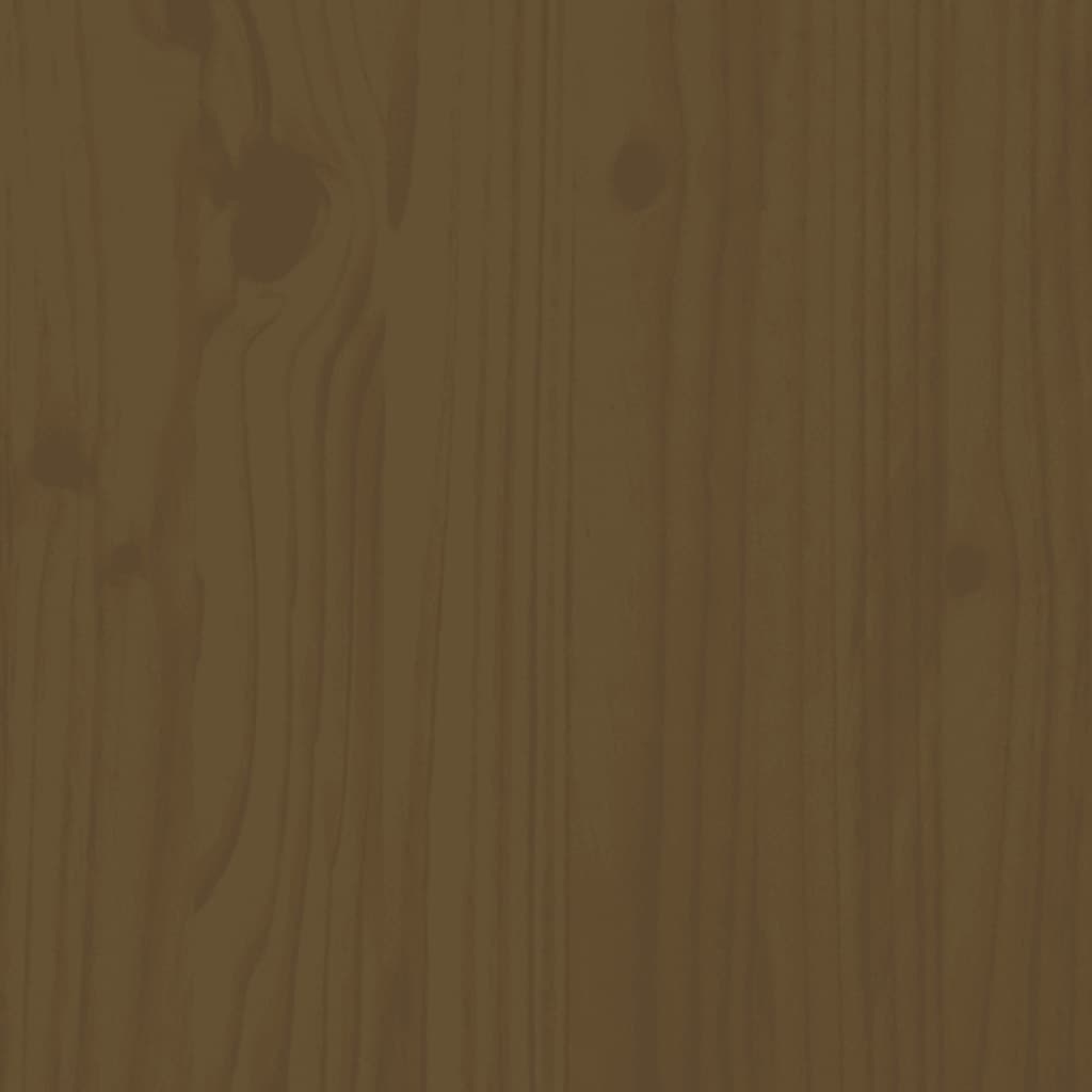 Barbord honungsbrun 180x80x110 cm massivt furuträ
