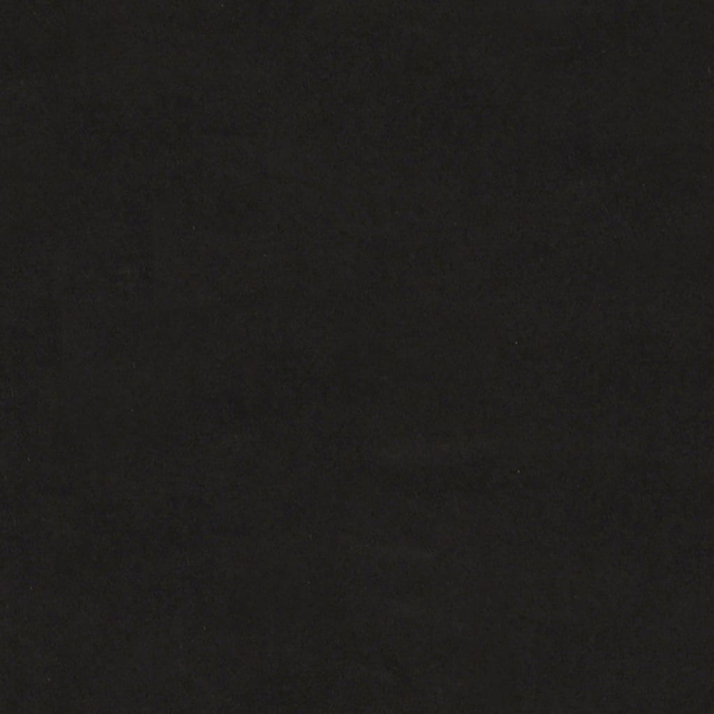 Bänk svart 110x40x70 cm sammet