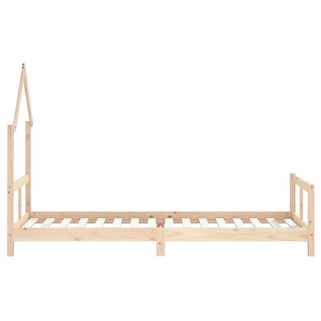 Sängram för barnsäng 80x200 cm massiv furu