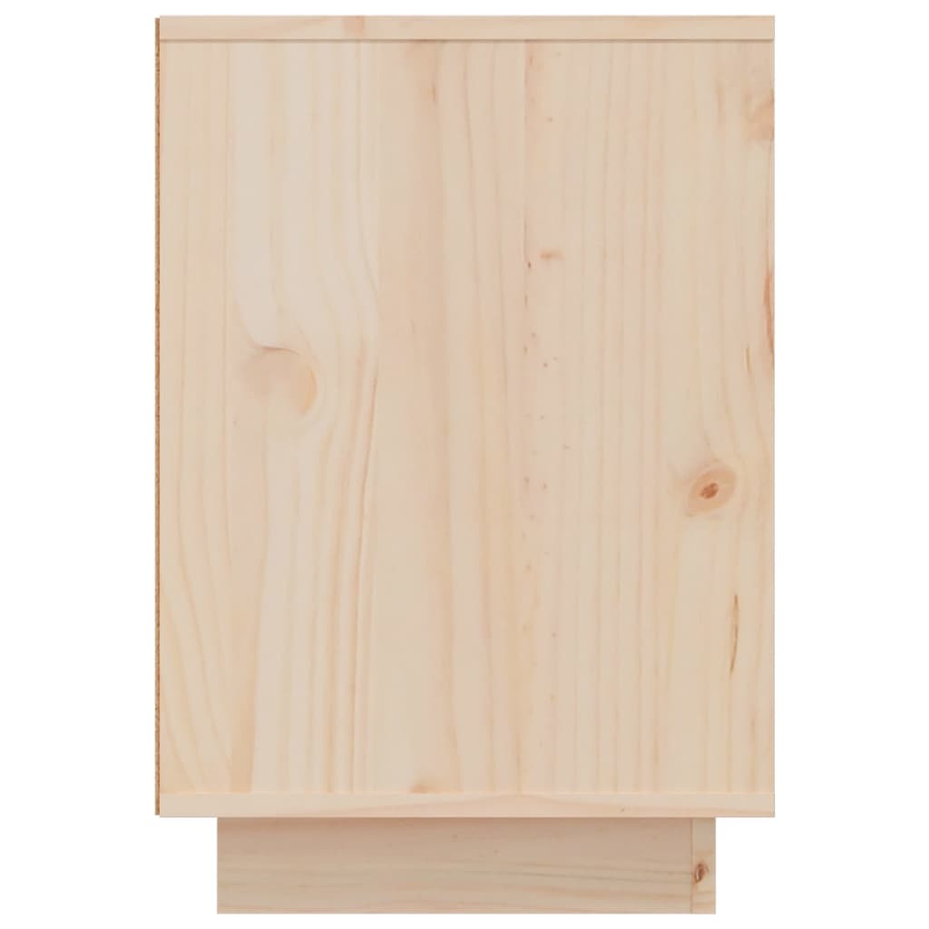 Sängbord 50x34x50 cm massiv furu