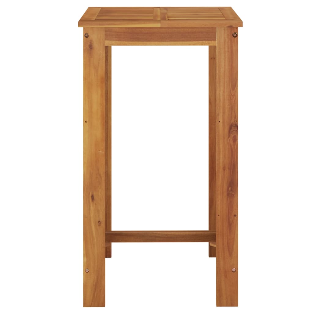 Ståbord för utomhusbruk 60x60x105 cm massiv akacia
