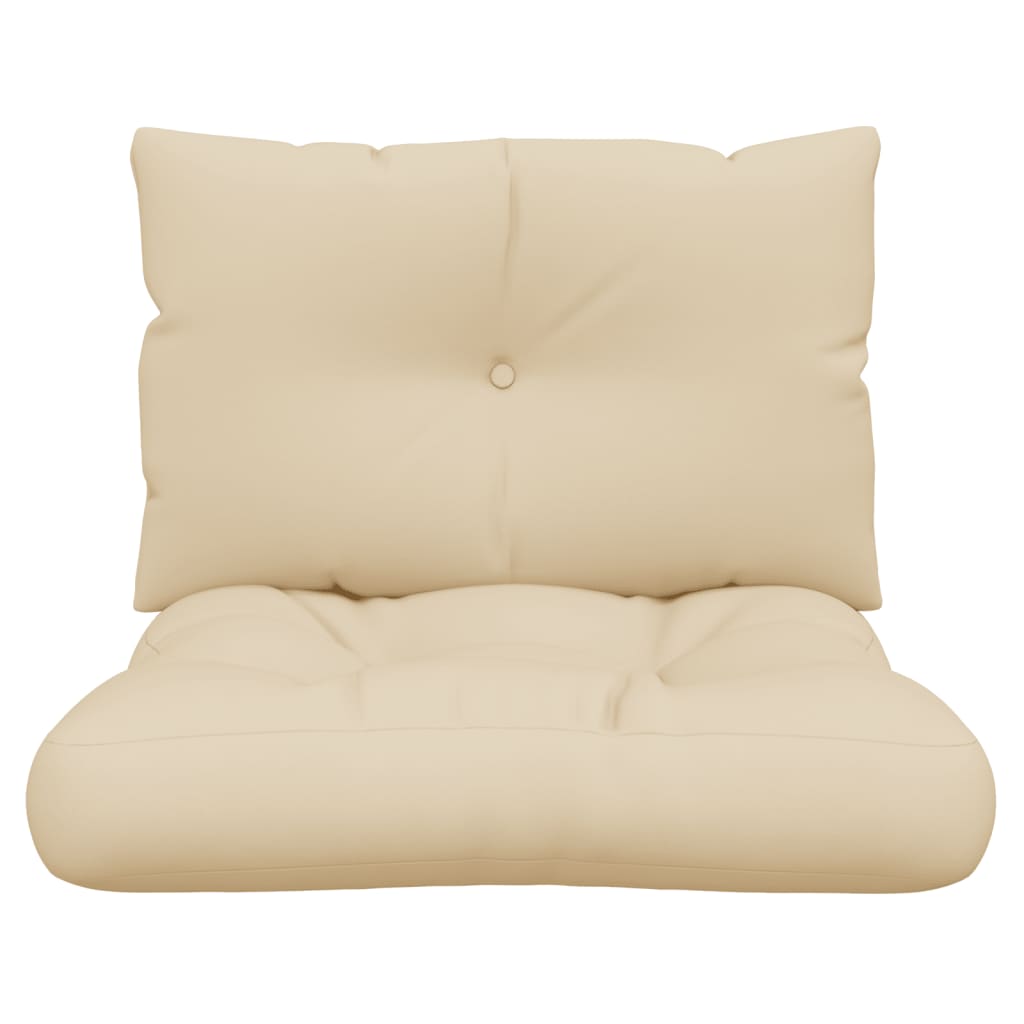 Palldynor 2 st beige tyg