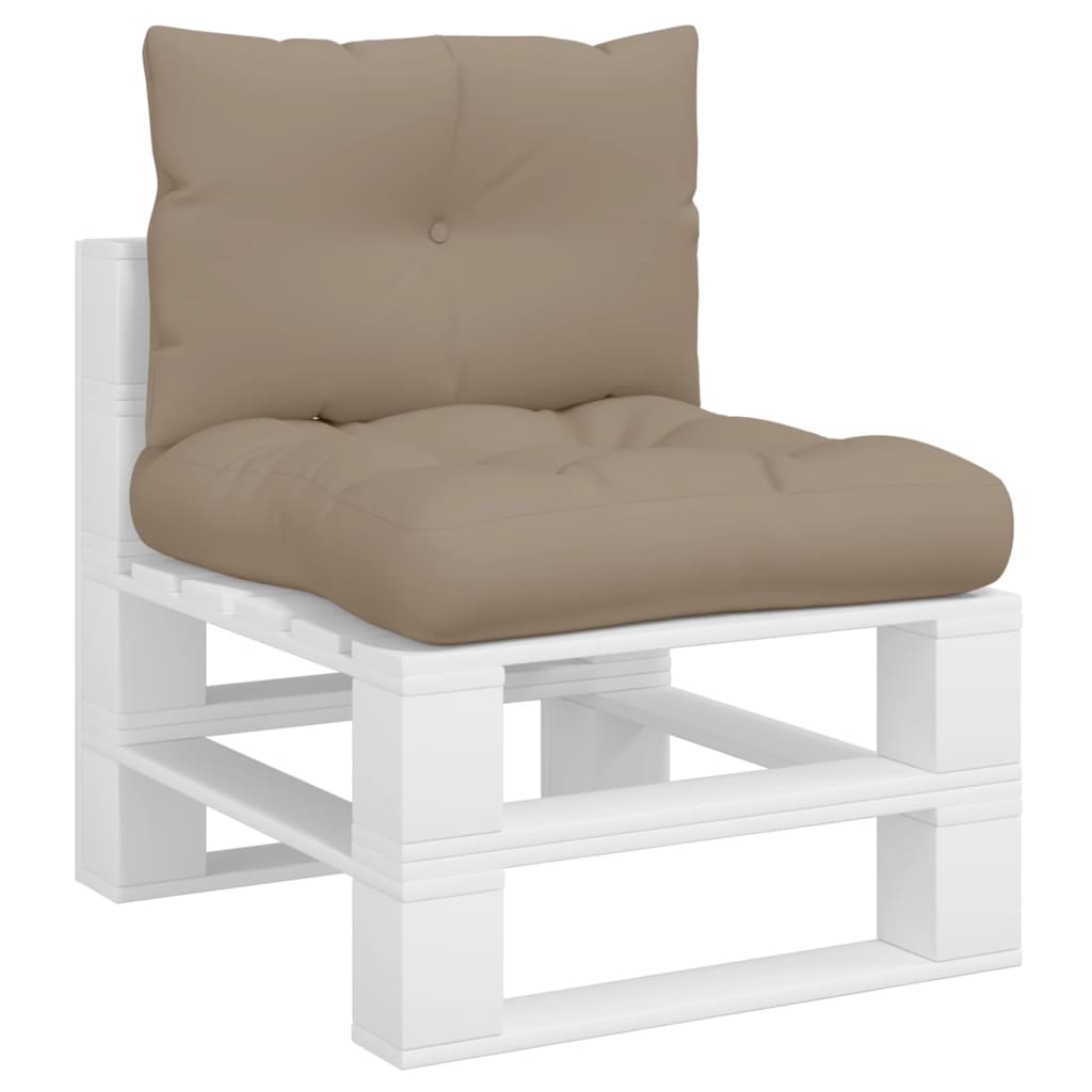 Palldynor 2 st taupe tyg