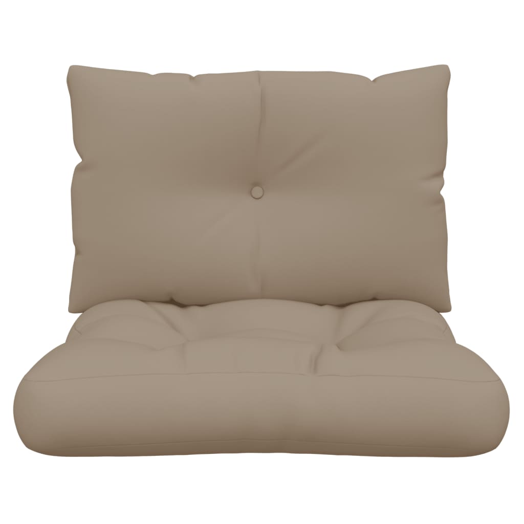 Palldynor 2 st taupe tyg