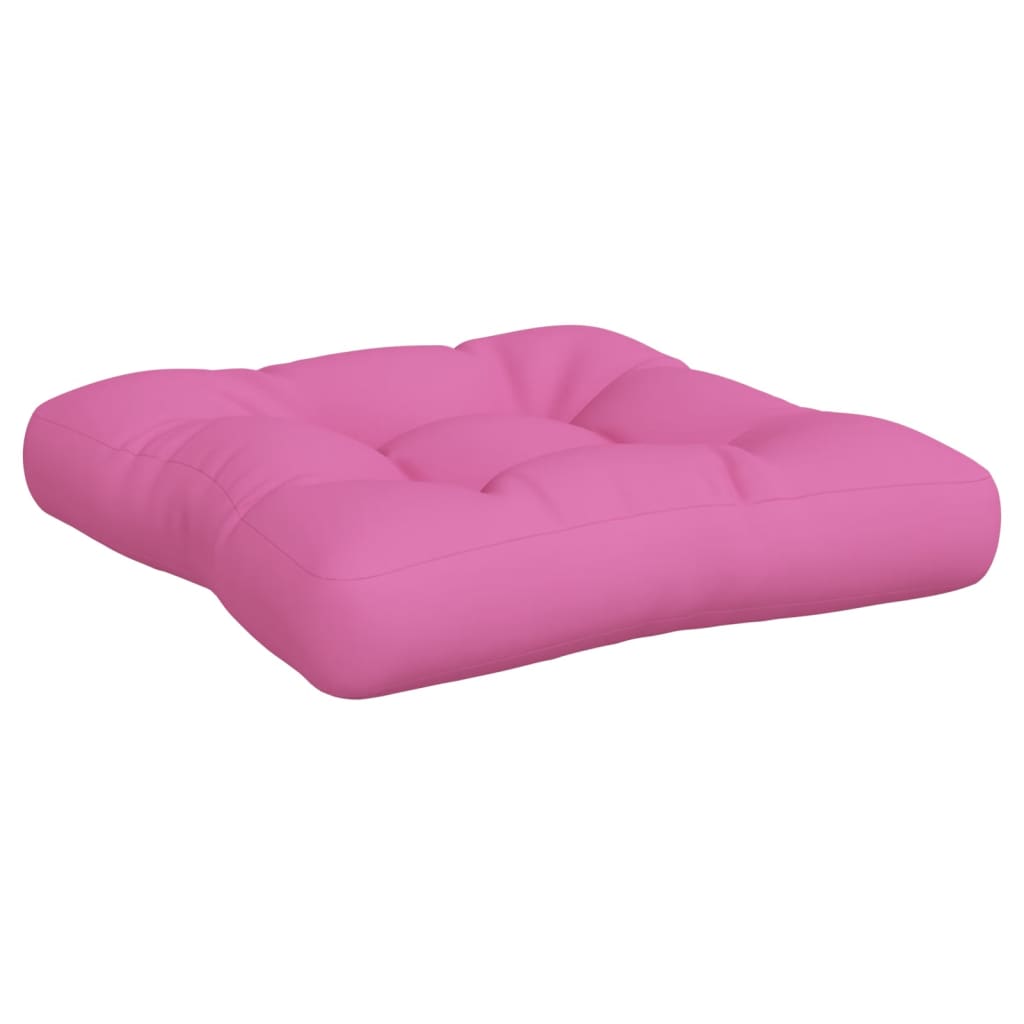 Dynor till pallsoffa 2 st rosa Oxford-tyg