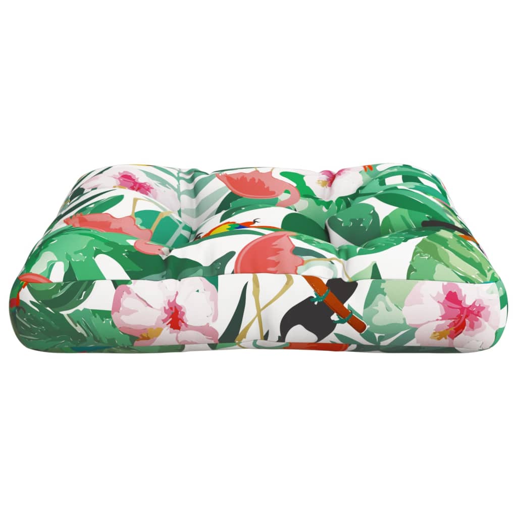 Dyna för pallsoffa flerfärgad 60x61,5x10 cm Oxford-tyg