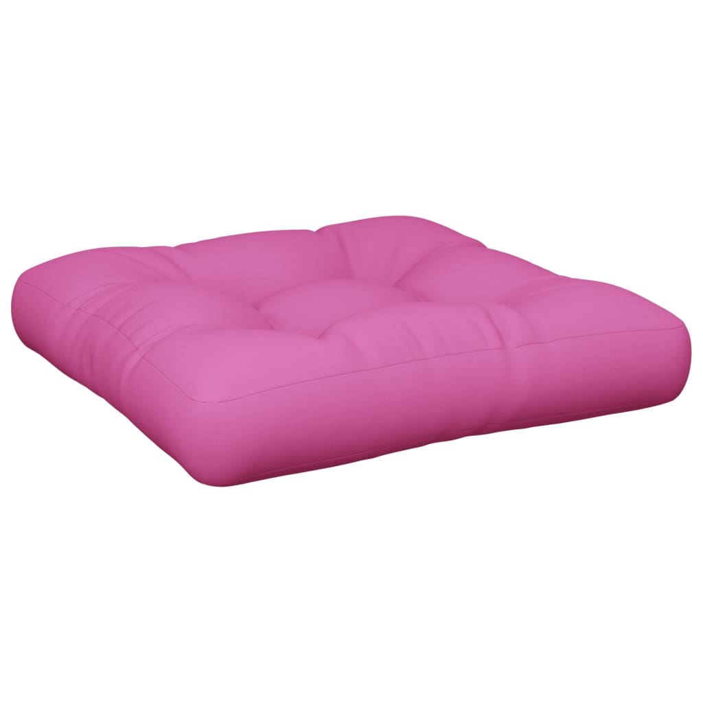 Dyna för pallsoffa rosa 60x61,5x10 cm Oxford-tyg