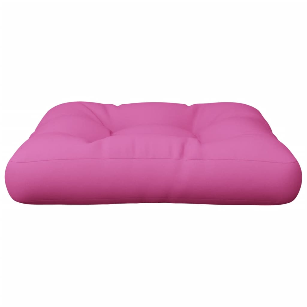 Dyna för pallsoffa rosa 60x61,5x10 cm Oxford-tyg