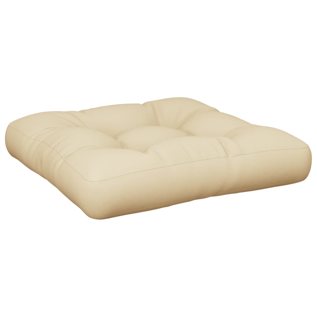Palldyna beige 58x58x10 cm tyg