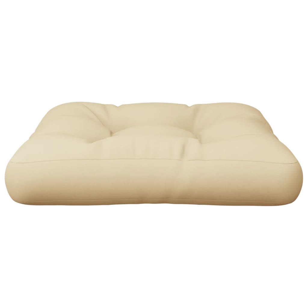 Palldyna beige 58x58x10 cm tyg