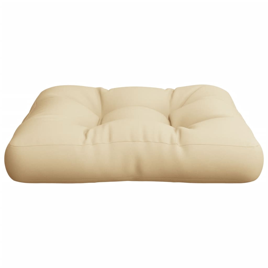 Palldyna beige 58x58x10 cm tyg