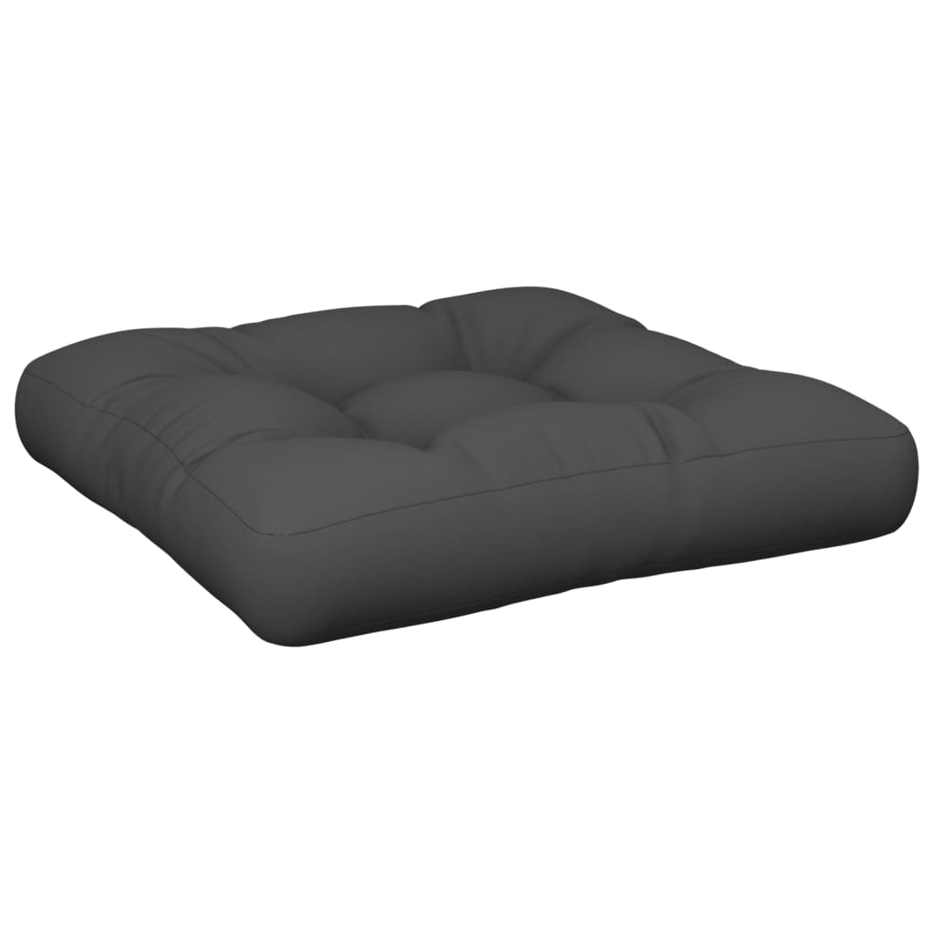 Palldyna svart 58x58x10 cm tyg