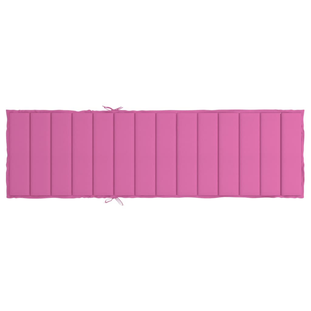 Solsängsdyna rosa oxfordtyg