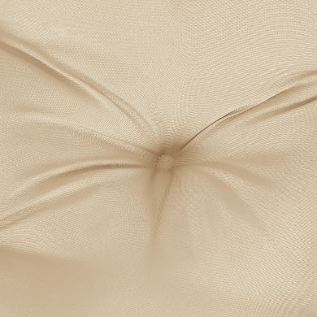 Stolsdynor 4 st beige 40x40x7 cm oxfordtyg
