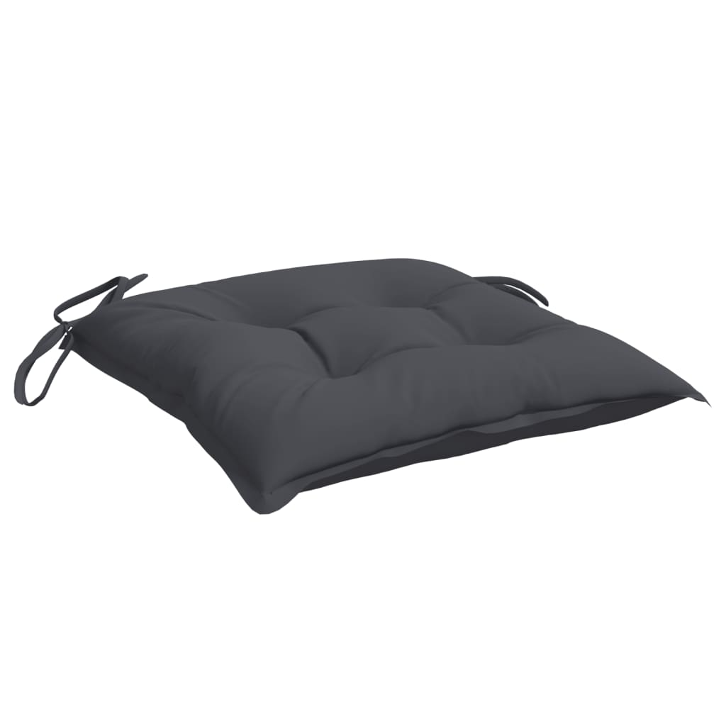 Stolsdynor 4 st antracit 50x50x7 cm oxfordtyg
