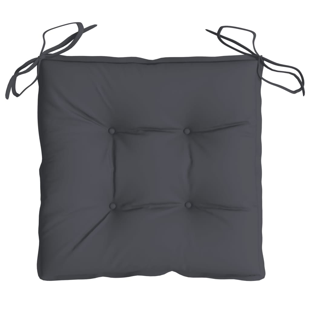 Stolsdynor 4 st antracit 50x50x7 cm oxfordtyg
