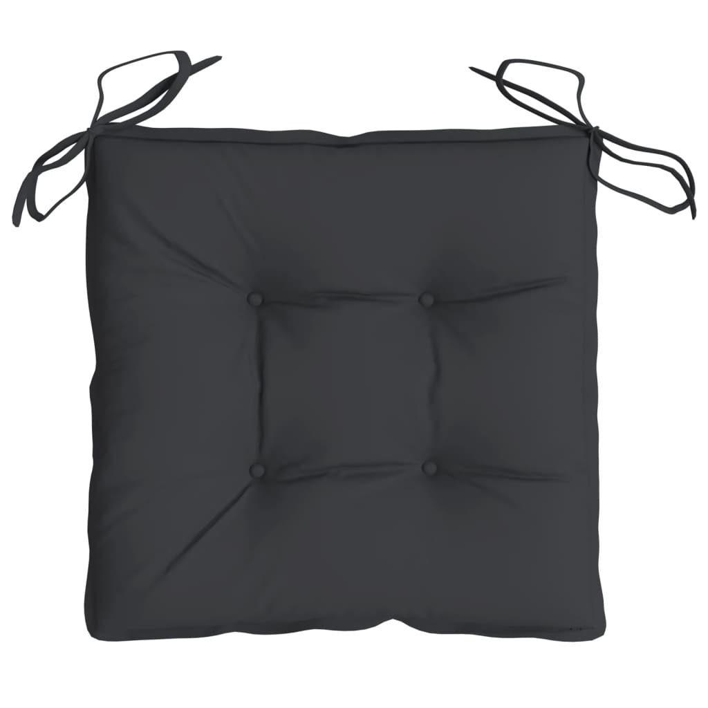 Palldynor 4 st svart 50x50x7 cm oxfordtyg
