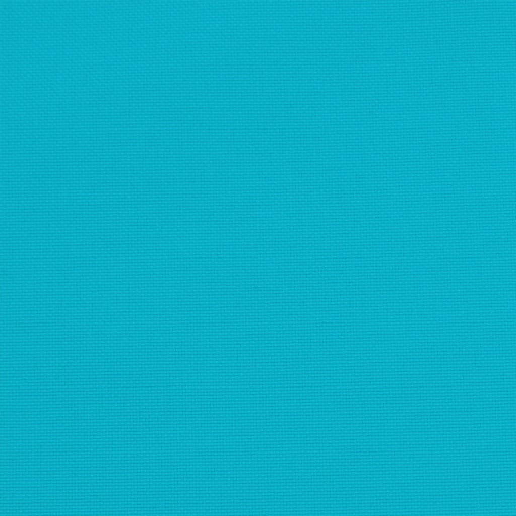Stolsdynor 4 st turkos 50x50x7 cm oxfordtyg