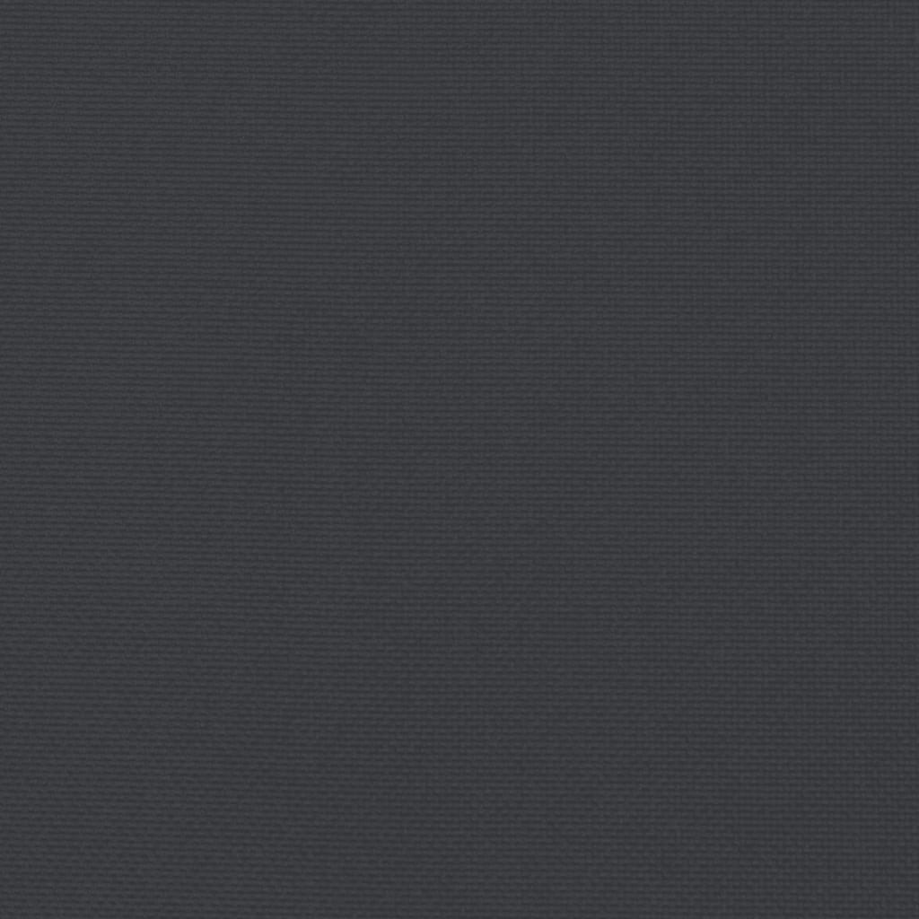 Bänkdyna för trädgården svart 120x50x7 cm oxfordtyg