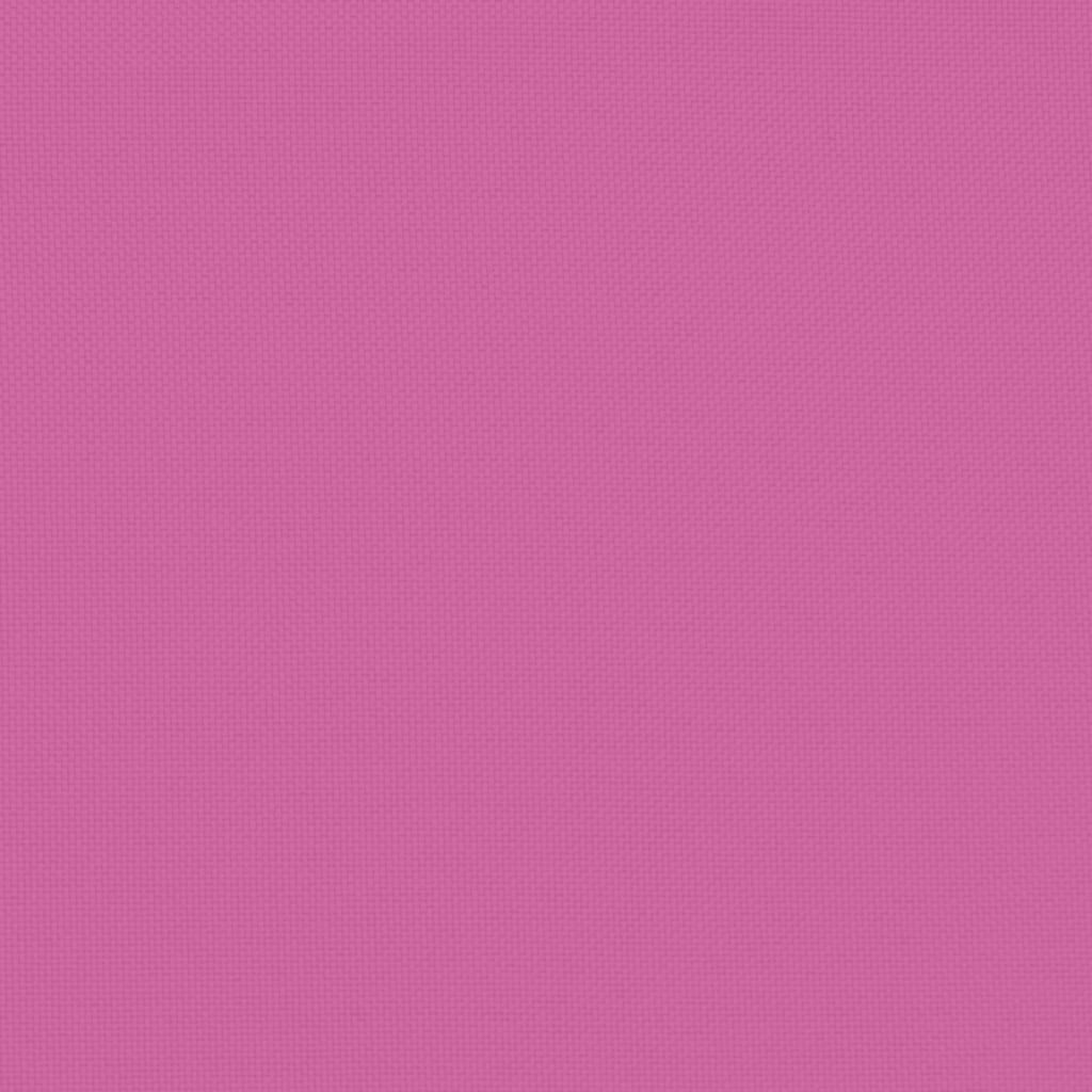 Bänkdyna rosa 120x50x7 cm tyg