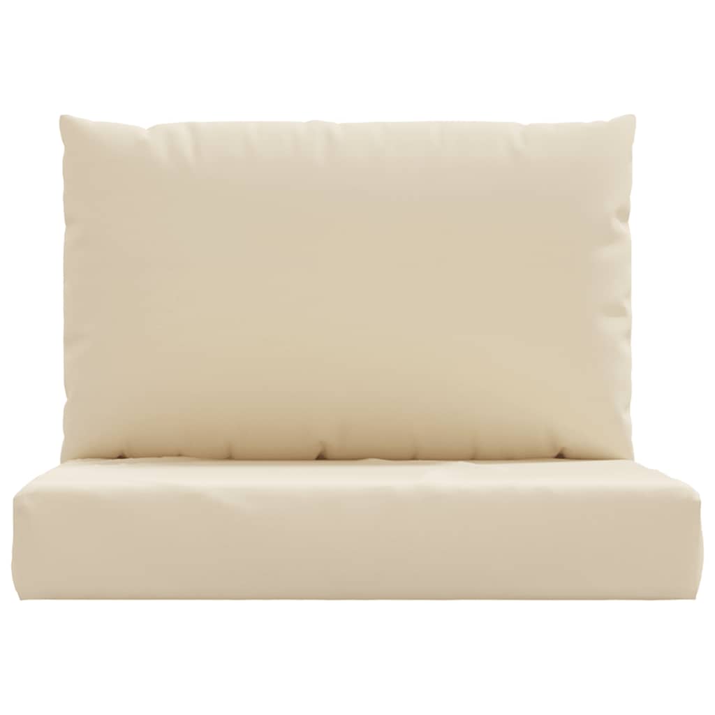 Palldynor 2 st beige oxfordtyg