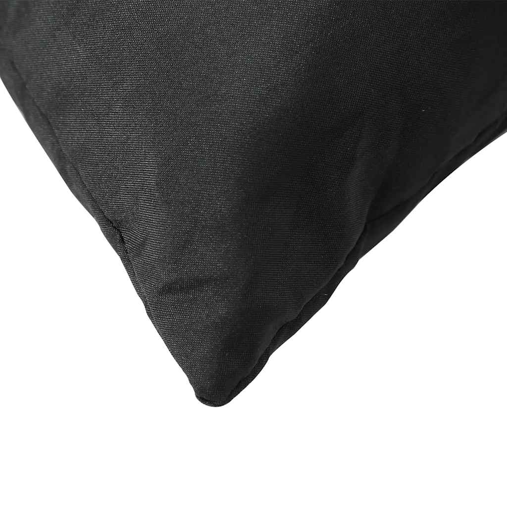 Palldynor 2 st svart oxfordtyg