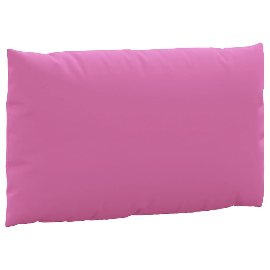 Dynor till pallsoffa 2 st rosa Oxford-tyg