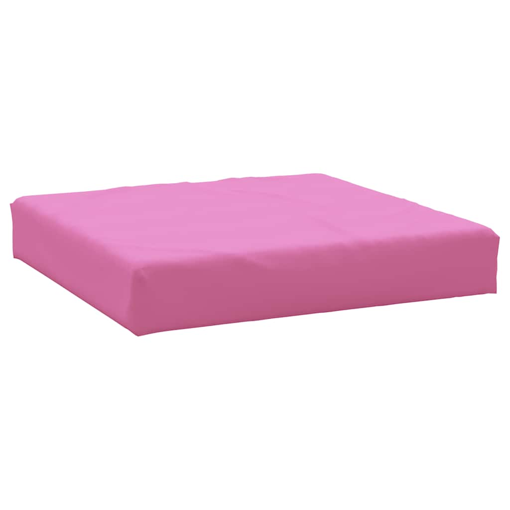Dynor till pallsoffa 2 st rosa Oxford-tyg