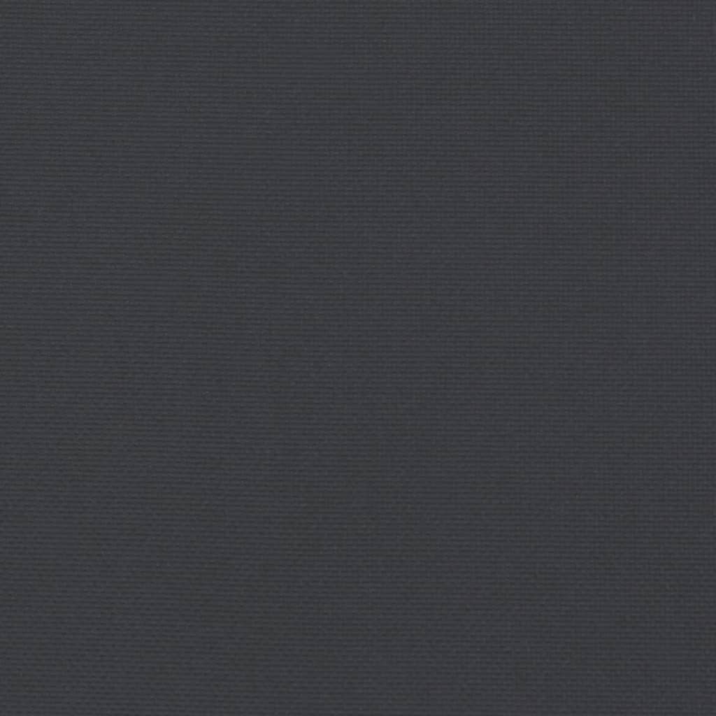 Bänkdyna för trädgården svart 110x50x7 cm oxfordtyg