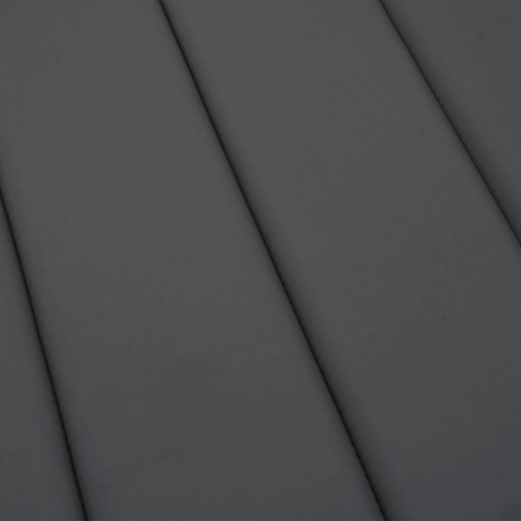 Dyna till solsäng antracit 180x60x4 cm oxfordtyg