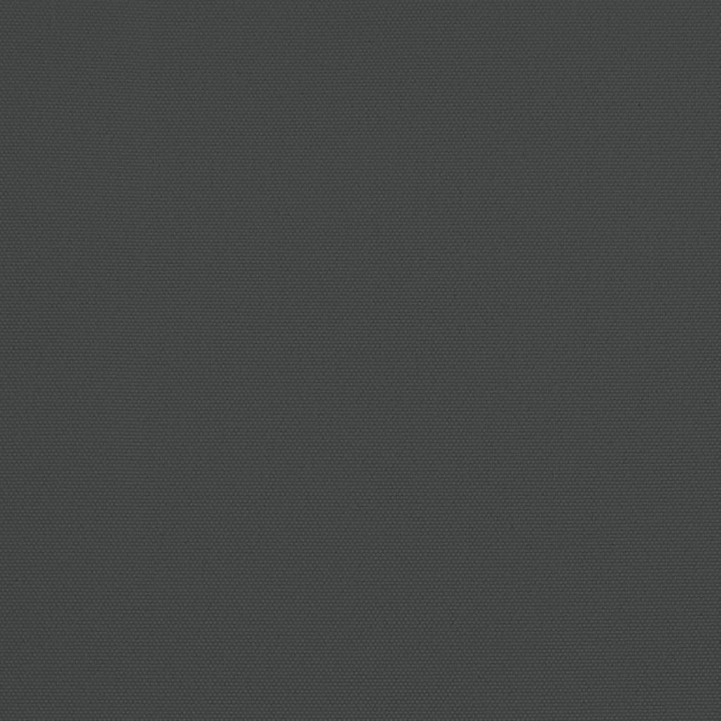 Trädgårdsparasoll dubbelt med LEDs antracit 449x265 cm