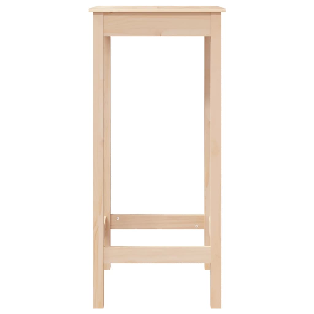 Barbord 50x50x110 cm massiv furu