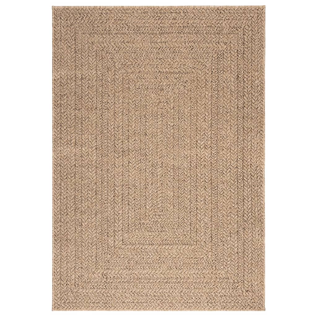 Matta ZIZUR 120x170 cm jutelook inomhus och utomhus