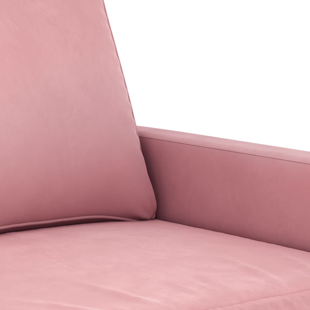 Fåtölj Rosa 60 cm sammet