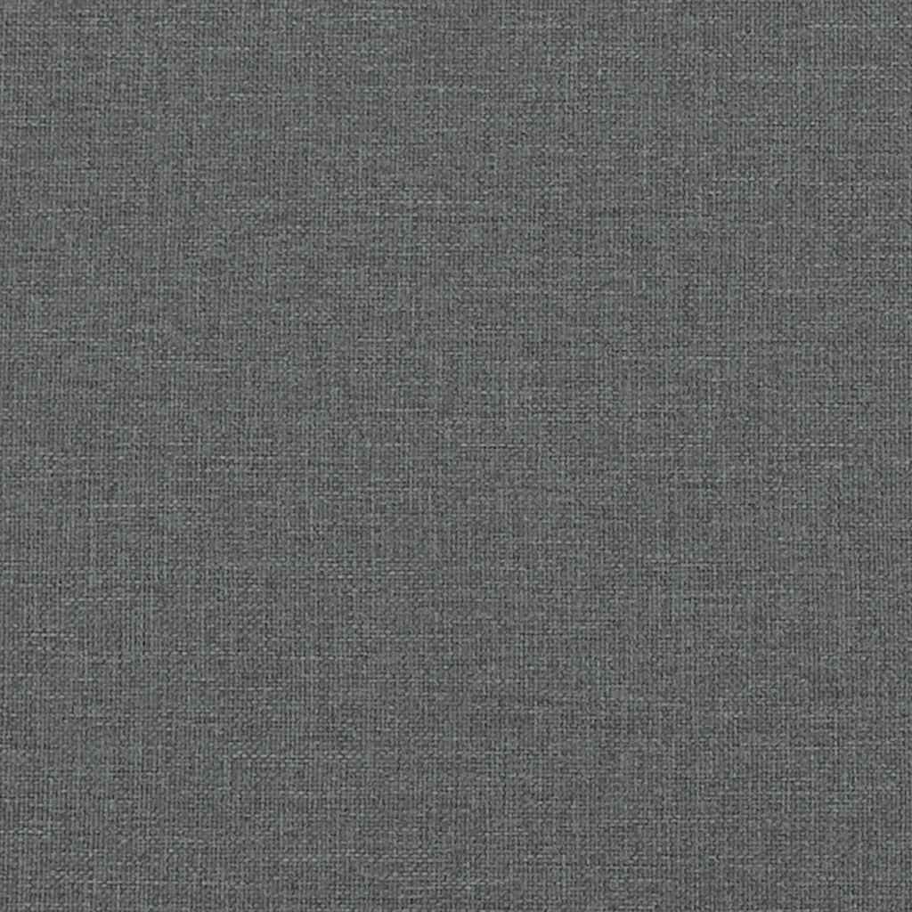 Bänk med ryggstöd ljusgrå 120x62x75,5 cm mörkgrå