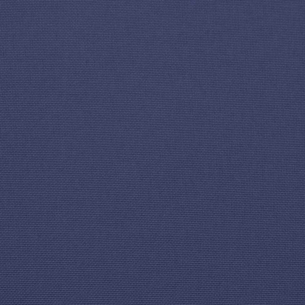 Bänkdyna för trädgården marinblå 180x50x3 cm oxfordtyg